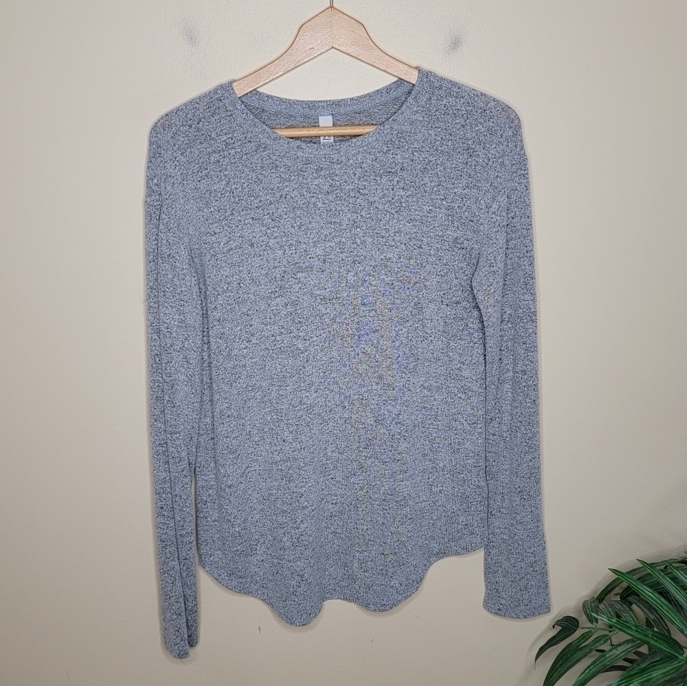 Z by Zella Heather Gray Sweater Size Medium